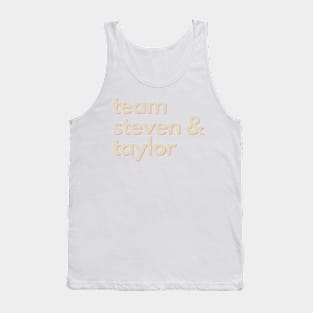 Team Steven and Taylor The Summer I Turned Pretty Tank Top